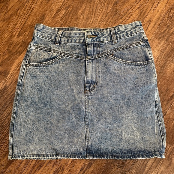 Cotton On Dresses & Skirts - Cotton On Blue Mini A-line Skirt Casual NWOT